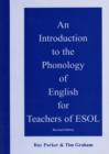 Image for An Introduction to the Phonology of English for Teachers of ESOL