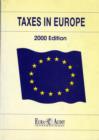 Image for TAXES IN EUROPE 2000 EDITION