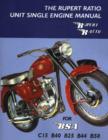 Image for The Rupert Ratio Unit Single Engine Manual for BSA C15, B40, B25, B44, B50