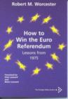 Image for How to Win the Euro Referendum: Lessons from 1975