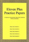 Image for Eleven Plus Practice Papers 1 to 5 : Traditional Format Verbal Reasoning Papers with Answers