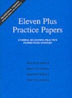 Image for Eleven Plus Practice Papers 5 to 8 : Traditional Format Verbal Reasoning Papers with Answers