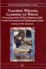 Image for Teaching Writing, Learning to Write