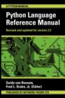 Image for Python language reference manual