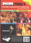 Image for Music Industry Manual and Promoters Handbook