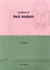 Image for Handbook of Rock Analysis