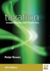 Image for Taxation  : incorporating the Finance Acts 2005
