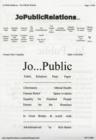 Image for Jo... Public, Public Relations Paper