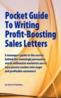 Image for Pocket Guide to Writing Profit-boosting Sales Letters