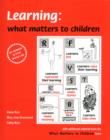 Image for Learning: What Matters to Children