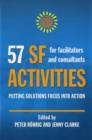 Image for 57 SF Activities for Facilitators and Consultants
