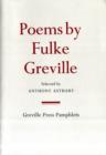 Image for Poems by Fulke Greville