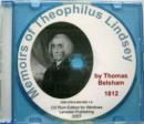 Image for Memoirs of Theophilus Lindsey