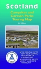 Image for Scotland Campsites and Caravan Parks : Touring Map