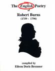 Image for The English Poetry of Robert Burns