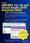 Image for Learn ASP.NET 4.0, C# and Visual Studio 2010 Essential Skills with the Smart Method