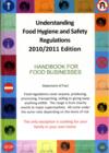 Image for Understanding Food Hygiene and Safety Regulations 2007-2008