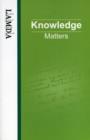 Image for LAMDA Knowledge Matters : An Essential Reference Guide for Teachers and Students of Speech and Drama