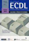 Image for Training for ECDL  : a practical course in Windows XP and Office 2007: Advanced word processing