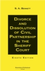 Image for Divorce and Dissolution of Civil Partnership in the Sheriff Court