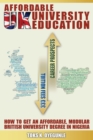 Image for Affordable UK University Education