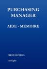 Image for Purchasing Manager Aide-memoire