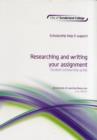 Image for Researching and Writing Your Assignment: Student Scholarship Guide