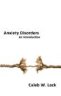 Image for Anxiety disorders  : an introduction