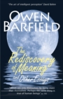 Image for The Rediscovery of Meaning, and Other Essays