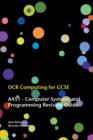 Image for OCR computing for GCSE: A451, computer systems and programming revision guide