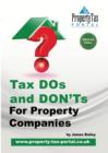 Image for Tax DOs and DON&#39;Ts for Property Companies 2013-14