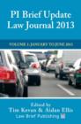 Image for PI Brief Update Law Journal