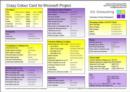 Image for Crazy Colour Quick Reference Card for Microsoft Project