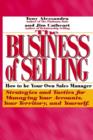 Image for The Business of Selling : How to be Your Own Sales Manager