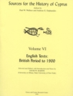 Image for English Texts : British Period to 1900