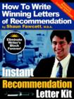 Image for Instant Recommendation Letter Kit - How to Write Winning Letters of Recommendation