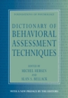 Image for Dictionary of Behavioral Assessment Techniques