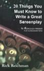 Image for 20 Things You Must Know to Write a Great Screenplay