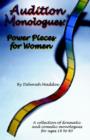 Image for Audition Monologues : Power Pieces for Women