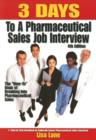Image for 3 Days to a Pharmaceutical Sales Job Interview