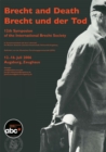Image for The Brecht Yearbook / Das Brecht-Jahrbuch, Volume 32 : Brecht and Death/ Brecht und der Tod