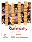 Image for One with the Community : Indicators of Engagement at Minority-Serving Institutions