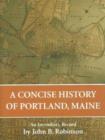 Image for Concise History of Portland, Maine