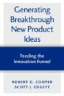 Image for Generating Breakthrough New Product Ideas