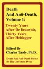 Image for Death and Anti-Death, Volume 4 : Twenty Years After de Beauvoir, Thirty Years After Heidegger