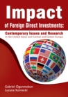 Image for Impact of Foreign Direct Investments: Contemporary Issues and Research: In the United States and Central and Eastern Europe