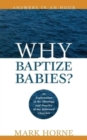 Image for Why Baptize Babies? : An Explanation of the Theology and Practice of the Reformed Churches