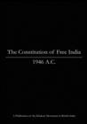 Image for The Constitution of Free India, 1946 A.C.