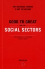 Image for Good To Great And The Social Sectors : A Monograph to Accompany Good to Great
