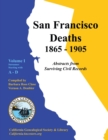 Image for San Francisco Deaths 1865-1905 Volume I